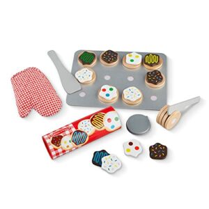 Melissa & Doug Wooden Cookie Set - Houten speelgoedkoekjes en accessoires voor kinderen