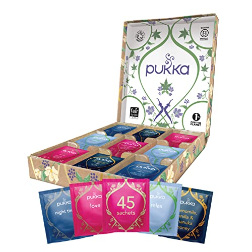 Pukka Relax Theedoos - Biologische thee in een luxe geschenkset