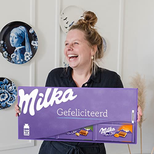 Gepersonaliseerde Mega Milka Chocoladereep Cadeau - 900 gram chocolade